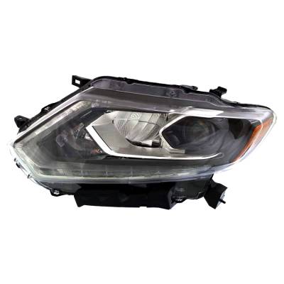 Rareelectrical - New Drivers Led Headlight Compatible With Nissan Rogue Exclusive Sport 2014-2016 By Part Number