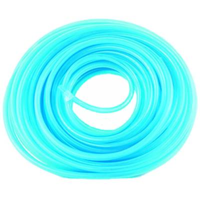 Rareelectrical - Polyurethane Fuel Line Hose 5/16" Inner Diameter X 100 Foot Roll Transparent Blue Compatible With