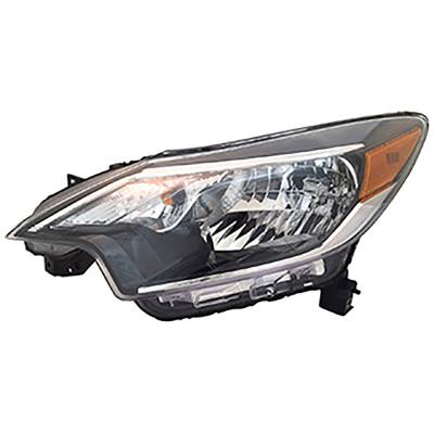 Rareelectrical - New Left Halogen Headlight Compatible With Nissan Versa Note S Hatchback 4 Door 1.6L 2017 2018 2019