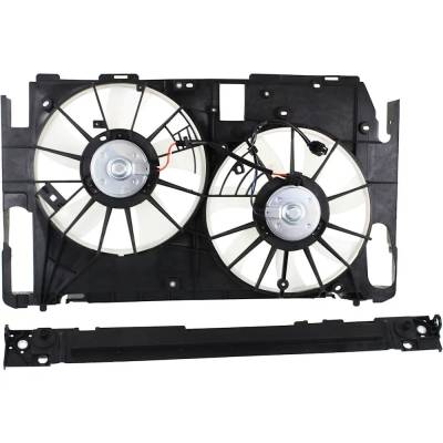 Rareelectrical - New Cooling Fan Assembly Compatible With Toyota Rav4 Sport 6 Cyl 3.5L Rav4 Limited 6 Cyl 3.5L Base
