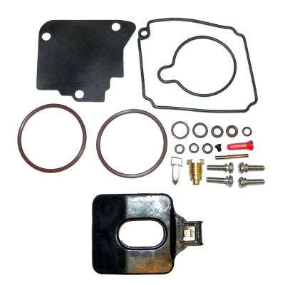 Rareelectrical - New Carburetor Kit Compatible With Mariner Mercury Yamaha 4 Cyl Stroke 80 Hp Cyl Stroke 100 Hp Jet