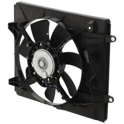 Rareelectrical - New Right Cooling Fan Assembly Compatible With Honda Cr-V Touring 4 Cyl 2.4L Cr-V Ex-L 4 Cyl 2.4L Ex