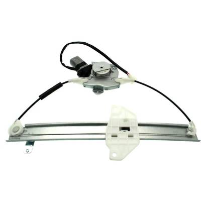 Rareelectrical - New Right Rear Window Regulator With Motor Compatible With Mitsubishi Mirage De 4 Cyl 1.5L Es 4 Cyl
