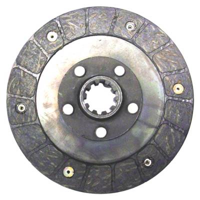 Rareelectrical - Clutch Disc 5.5 Inch 10 Spline 15/16 Bore Woven Fiber Lining Solid Hub Compatible With Ih Cub 185