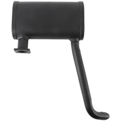 Rareelectrical - Muffler Compatible With Kubota L3130dt L3130f L3130gst L3130hst L3240dt L3240dt3 L3240f L3240gst