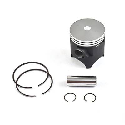 Rareelectrical - New Piston Kit 48.46Mm Compatible With Kawasaki Kx 85 Motocross Dirt Bike 2001-2013 84Cc