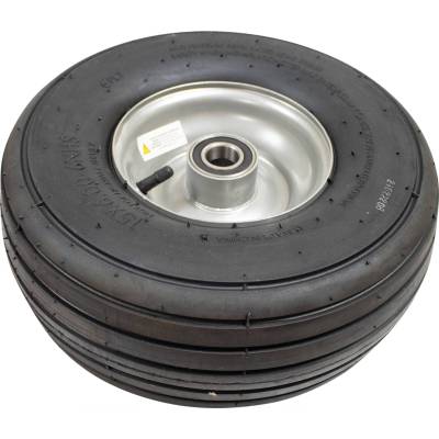 Rareelectrical - Tedder Tire Wheel Assembly 15X6.00-6 6-Ply Rib Compatible With Krone Kuhn John Deere New Holland M&W