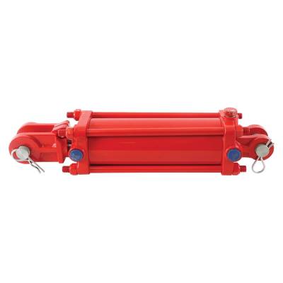 Rareelectrical - Hydraulic Cylinder 3 In Bore 8 In Stroke Compatible With Tractor Loader Blade Double Acting Tie Rod