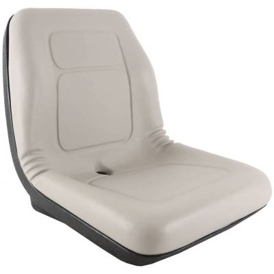 Rareelectrical - High Back Seat Compatible With John Deere 415 425 445 455 Lt133 Lt155 Ltr155 Husqvarna Gth 2654 Lgt