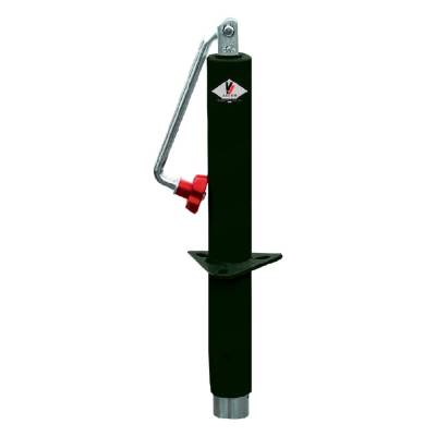 Rareelectrical - Implement Jack Compatible With Farm Equipment Utility Boat Flatbed Trailers A-Frame 3-Hole Flange