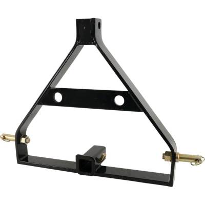 Rareelectrical - Handy Hitch Category 1 A-Frame 2 Inch Receiver Compatible With Yanmar Kioti Mahindra Case Ih Compact