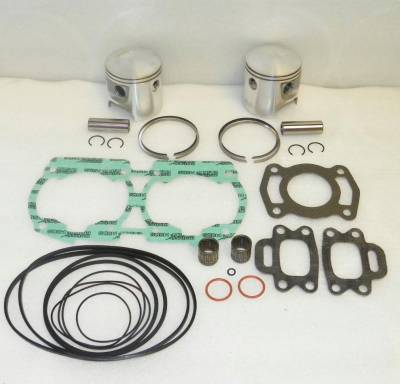 Rareelectrical - Top End Rebuild Kit Compatible With 1989-1991 Sea-Doo 580 Pwc Gt Sp Spi Xp 580 Pwc Jet Ski