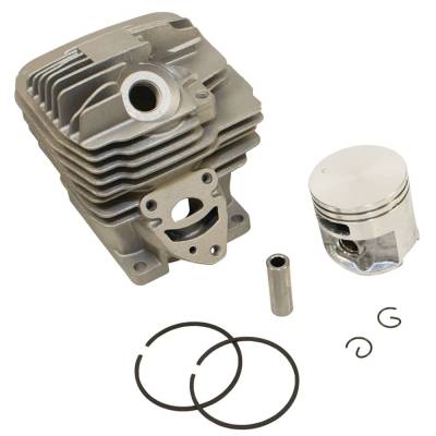 Rareelectrical - OEM Grade Piston Kit Compatible With Cylinder Assembly With Stihl 50.2Cc Engine Nikasil Coated