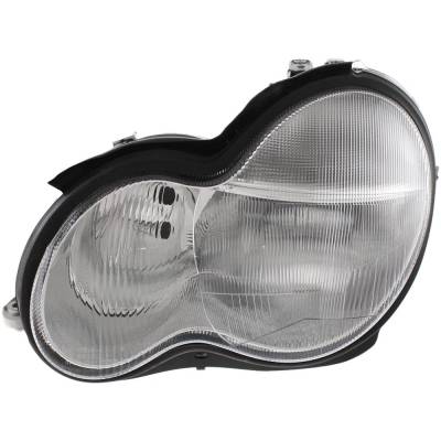 Rareelectrical - Headlight Compatible With 2001-2007 Mercedes-Benz C320 C240 C32 Amg C230 C55 Amg C280 C350 1.8L 2.5L