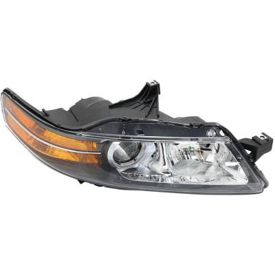 Rareelectrical - New Headlight Compatible With 2006 Acura Tl 3.2L 3.5L V6 J32a3 J35a8 Right Passenger Side Halogen