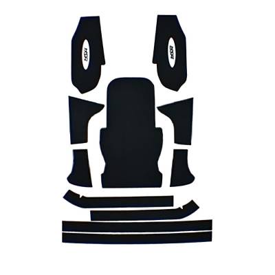 Rareelectrical - Traction Mat Compatible With 2003-2011 Kawasaki Sx-R 800 Stand-Up Jet Ski 781Cc 2-Stroke Twin Black