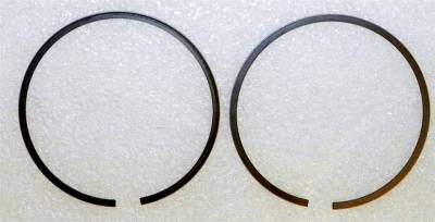 Rareelectrical - Piston Ring Set Compatible With 1990-1996 Yamaha Lx 650 Super Jet Vxr Wave Runner Iii 633Cc 2-Stroke