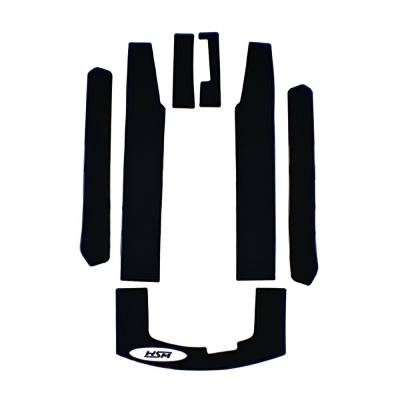 Rareelectrical - Traction Mat Compatible With 1994-1997 Yamaha Wave Runner Iii 650 700 Waverunner 2-Stroke Twin Black