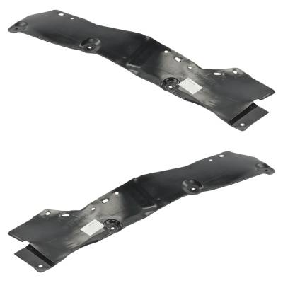 Rareelectrical - Engine Splash Guard Under Cover Compatible With 2016-19 Chevrolet Cruze Front Left And Front Right