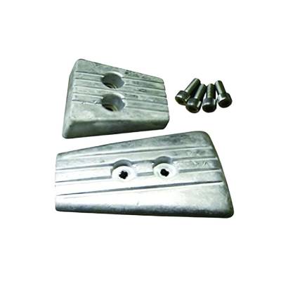 Rareelectrical - New Zinc Anode Kit Compatible With Volvo Penta Sx-A/Dps-A Sterndrive Saltwater Galvanic Protection