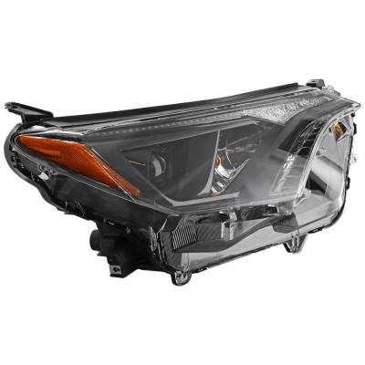 Rareelectrical - New Headlight Compatible With 2016-2018 Toyota Rav4 2.5L I4 Right Passenger Side Halogen Rt10010033