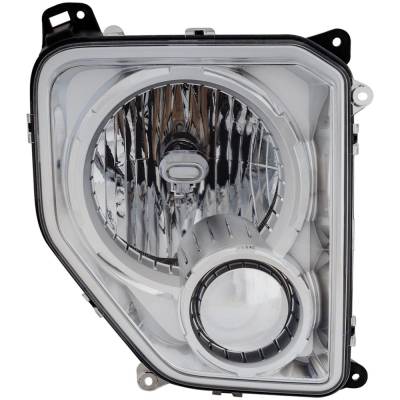 Rareelectrical - New Headlight Compatible With 2008-2012 Jeep Liberty 3.7L V6 Ekg Right Passenger Side Halogen