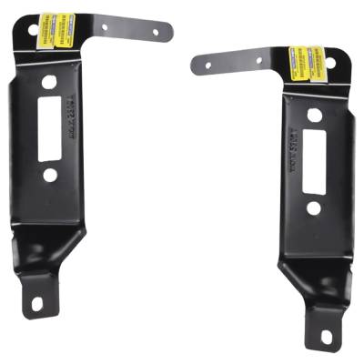 Rareelectrical - Front Left Outer And Front Right Outer Bumper Bracket Compatible With Ford F-350 Super Duty Xlt 8