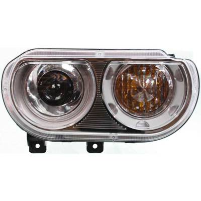 Rareelectrical - New Headlight Compatible With 2008-2014 Dodge Challenger 3.6L 5.7L V6 Right Passenger Side Xenon