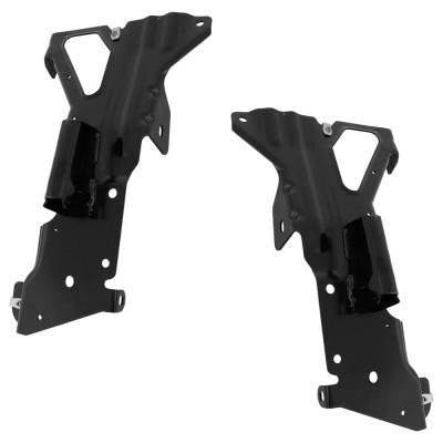 Rareelectrical - Front Left Inner And Front Right Inner Bumper Bracket Compatible With Chevrolet Silverado 1500