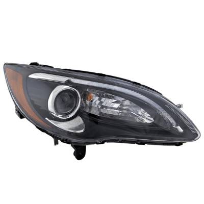 Rareelectrical - New Headlight Compatible With 2011-2014 Chrysler 200 2.4L 3.6L I4 Ed3 Right Passenger Side Halogen