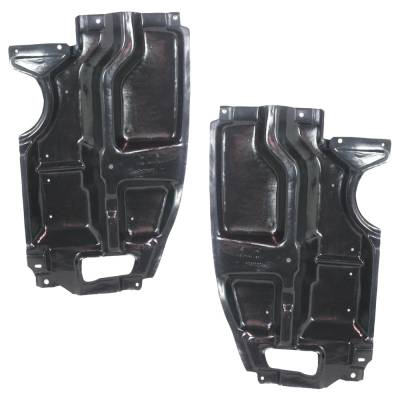 Rareelectrical - Engine Under Cover For 2005-2010 Scion Tc Left And Right 2.4L 4-Cyl Bolt-On OEM 5144121030 Under