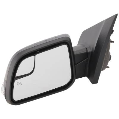 Rareelectrical - New Side Mirror Compatible With 2011-2015 Lincoln Mkx 3.5L 3.7L V6 Left Driver Side 305Hp Replaces