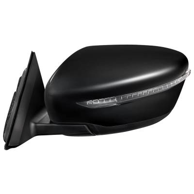 Rareelectrical - New Direct Fit Left Driver Side Door Mirror Compatible With 2014-2016 Nissan Rogue Power Ni1320254
