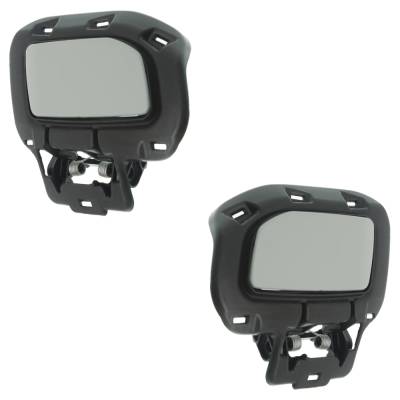 Rareelectrical - New Pair Of Headlight Washer Cover Compatible With Land Rover Range Rover Evoque Se 4 Cyl 2.0L Range