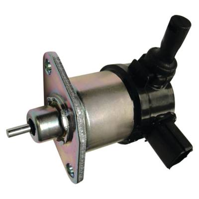 Rareelectrical - Fuel Shutoff Solenoid 12 Volt 2 Pin Fits Kubota B21 B26 B2320 B2410 B2620 B2630 B2650 B2710 B2910