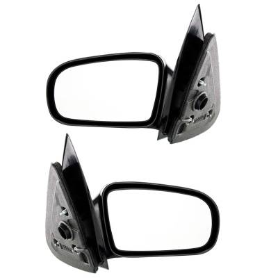 Rareelectrical - New Left Driver & Right Passenger Side Door Mirror Compatible With 1996 Chevrolet Cavalier Pontiac