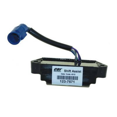 Rareelectrical - Shift Assist Module Compatible With Omc Cobra Johnson Evinrude Stern Drive Gm 5.7L V8 / Ford 5.0L /