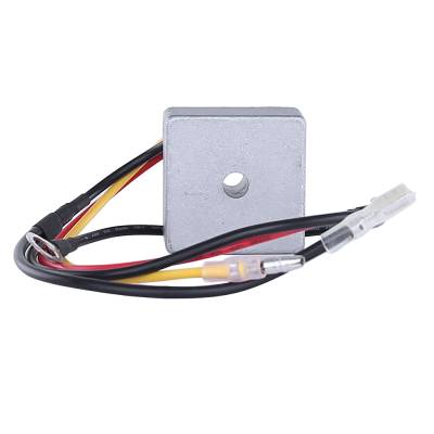 Rareelectrical - Voltage Regulator Compatible With Club Car Carryall 1 2 Gas Ds Precedent Turf 252 12V 4 Wire Hitachi