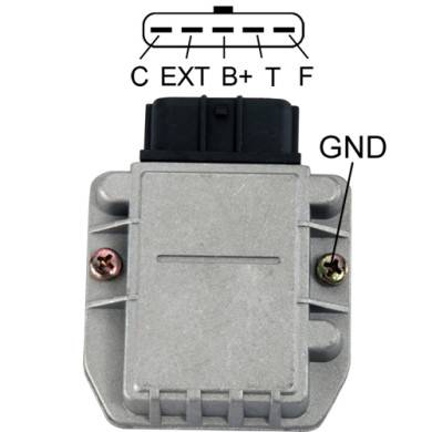 Rareelectrical - 5-Pin Igniter Assembly Ignition Module Compatible With Lexus Ls400 4.0L V8 1Uzfe Toyota 4Runner 3.0L