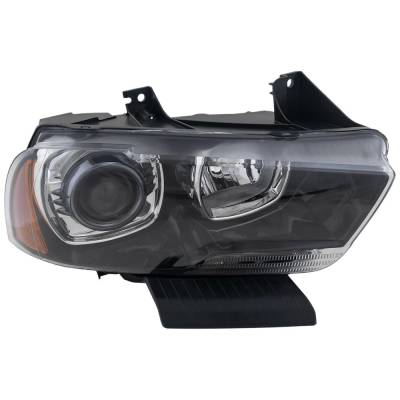 Rareelectrical - New Headlight Compatible With 2011-2014 Dodge Charger 3.6L 5.7L V6 Right Passenger Side Xenon