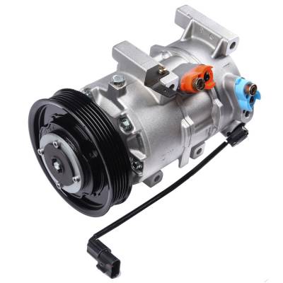 Rareelectrical - A/C Compressor Compatible With 2012-2017 Kia Rio 1.6L L4 Lx Ex Sx 2012-2017 Hyundai Accent Sedan