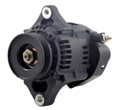 Rareelectrical - New Chevy 60A Mini Alternator Compatible With 8162 Type Winters & Richmond Rear Ends 1 Wire Unit