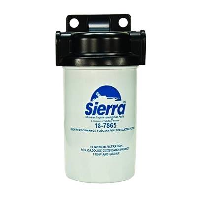 Rareelectrical - Compact Fuel Water Separator Assembly Compatible With Yamaha Outboard Marine 10 Micron Mini Fws Kit