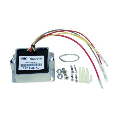 Rareelectrical - 1984-1989 Rectifier Compatible With 1988-1989 Yamaha 150Hp 175Hp V6 6-Cyl 130Hp 4-Cyl 2-Stroke C115