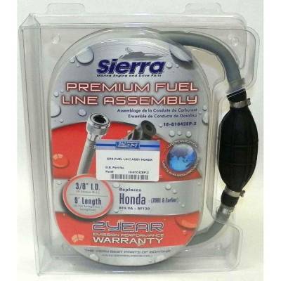 Rareelectrical - Fuel Line Assembly Compatible With 2001 Honda 8Hp 4-Stroke Marine Replaces 17700-Zw9-020 Direct Fit