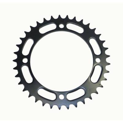 Rareelectrical - Rear Drive Sprocket 37T 520 Chain Steel Compatible With Yamaha Xt 600 (1984-1989) Xt 600E 1984-1995