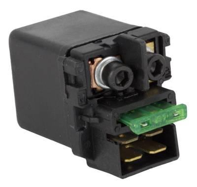 Rareelectrical - 12V Starter Relay Compatible With Honda Vtx1300 1312Cc 2003-2009 Vt1300 Vt1100 Shadow Spirit Sabre