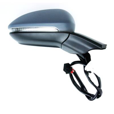 Rareelectrical - New Right Passenger Side Door Mirror Compatible With 2015 Volkswagen Golf Volkswagen Golf Alltrack