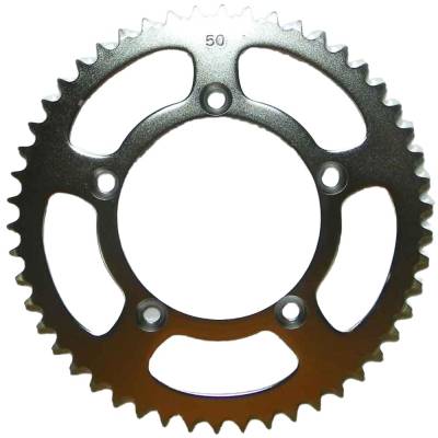 Rareelectrical - Rear Drive Sprocket 50T 420 Chain Steel Compatible With Ktm 65 Sx 60 Sx 65 Mini Xc 1998-2023 59-64Cc