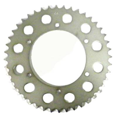 Rareelectrical - Rear Drive Sprocket 44T 520 Chain Steel Compatible With Kawasaki Kl 250 (Kl250-D) Klr 250 Klx 250